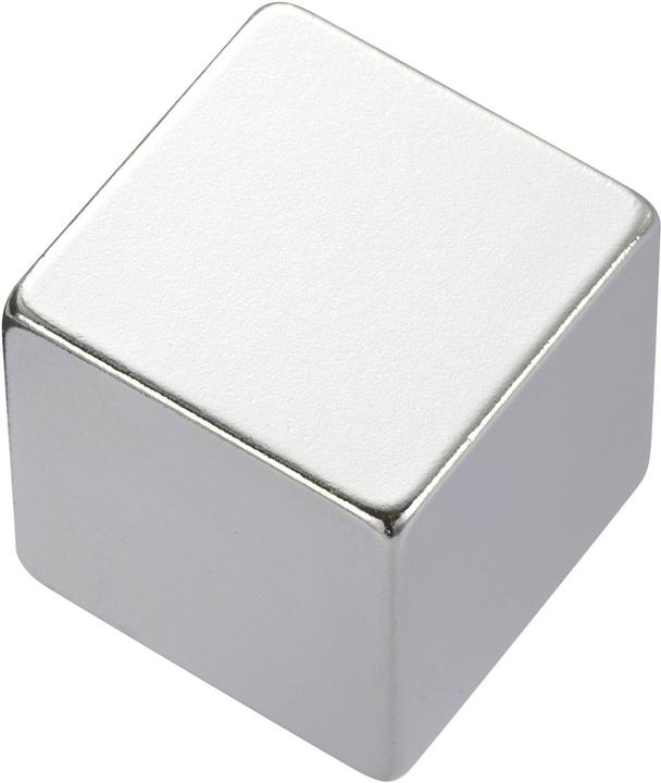 Actual product image Tru Components 505945 Permanent magnet cube (L x W x H) 5 x 5 x 5 mm N45 1.33