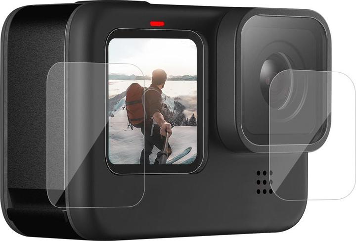 Actual product image Telesin Tempered Glass Film (Hero 10, Hero 9)