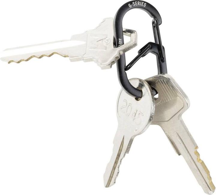 Immagine prodotto Nite Ize NiteIze G-Series 1 set di moschettoni 2-pack nero