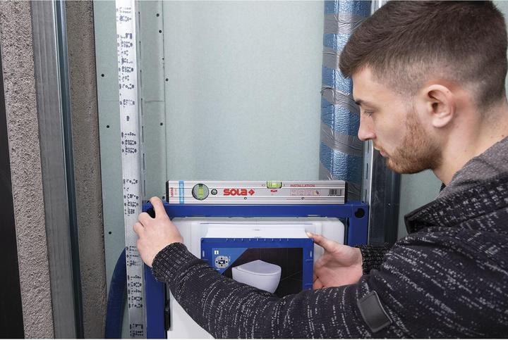Produktbild Sola Messwerkzeuge Aluminium-Wasserwage MRMI 40 SOLA mit Hilfsmasse 400 mm (40 cm)