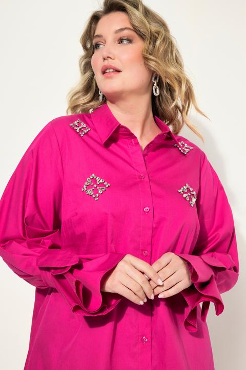 Immagine prodotto Miamoda Bluse, A-Line, Ziersteinchen (50)