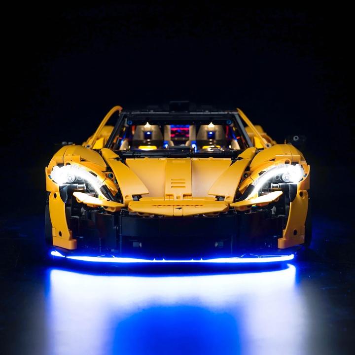 Immagine prodotto BrickBling Set di luci a LED per LEGO McLaren P1 (42172) incluso telecomando