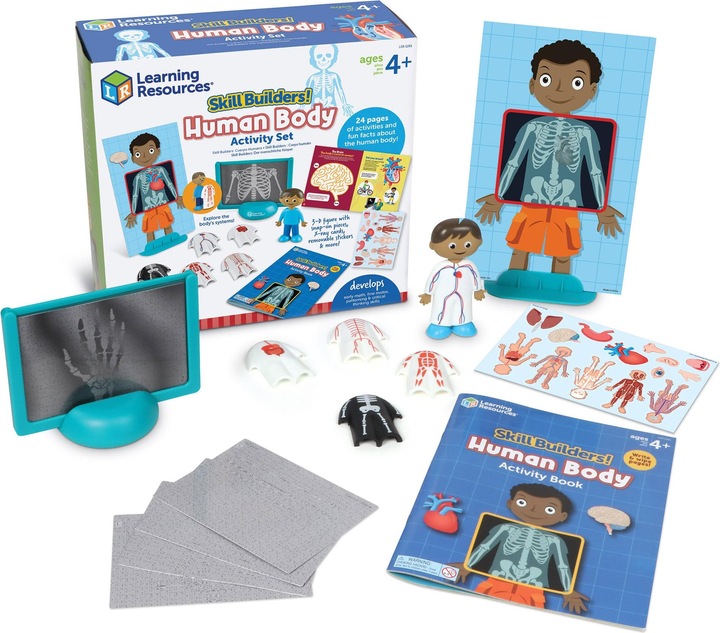 Immagine prodotto Learning Resources Costruttori di abilità! Il corpo umano (Inglese)