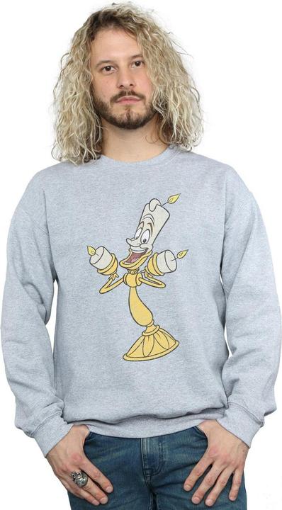 Image du produit Disney - Sweat BEAUTY AND THE BEAST LUMIERE DISTRESSED - Homme (XXL)