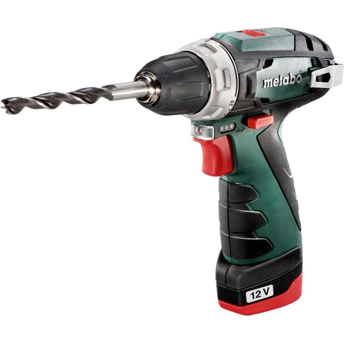 Metabo, Trapano + Avvitatore a batteria, Trapano avvitatore a batteria 12V PowerMaxx BS Basic