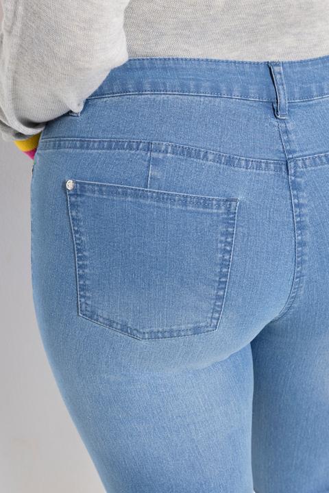 Actual product image Angel of Style 7/8-Jeans, Straight Fit, destroyed, Badges (44)