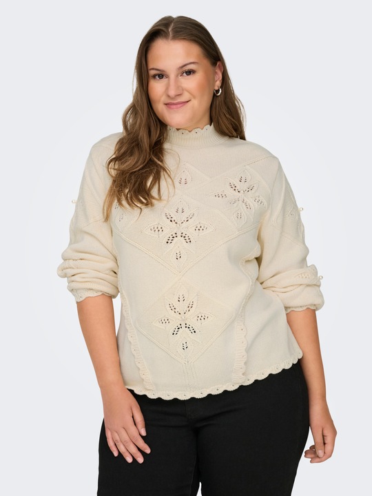 Image du produit Only Knit Fit Haut fermé Curve Pull Pull en tricot (M)