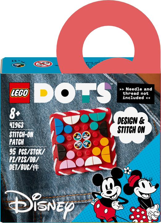 Produktbild LEGO Micky und Minnie Kreativ-Aufnäher (41963, LEGO Dots)
