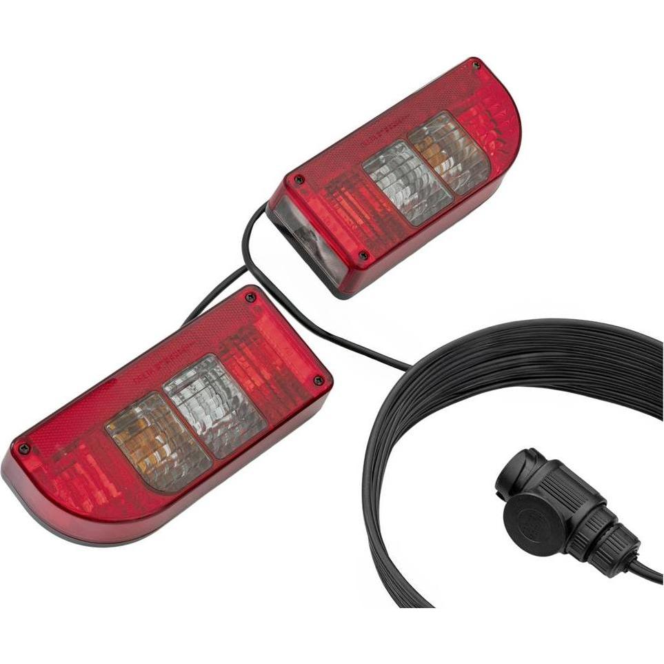 SecoRüt, Illuminazione auto, Anhänger-Beleuchtungsset 13-polig Blinker, Bremslicht, Kennzeichenleucht