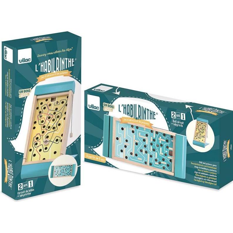 Vilac L'Habilrinthe Geschicklichkeits- und Strategiespiel (B09S1YQN2Q)