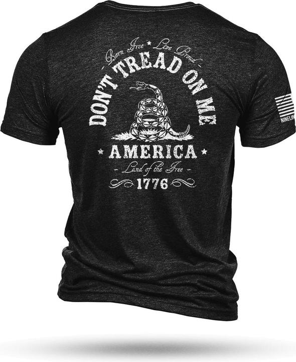 Actual product image Nine Line T-Shirt DON'T TREAD ON ME (XXL)