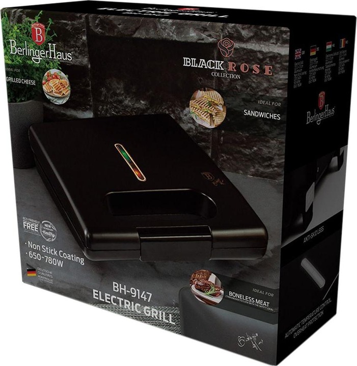 Actual product image BerlingerHaus Electric Grill Berlinger House Bh-9147