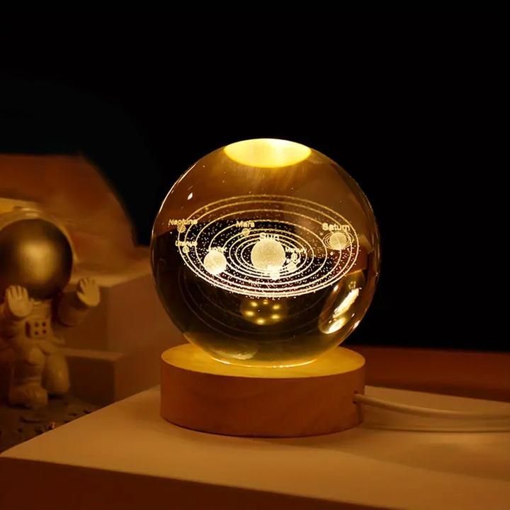 Produktbild Cbx 3D Sonnensystem Kristallkugel