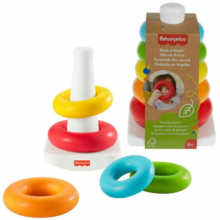 Actual product image Fisher-Price Eco colour ring pyramid