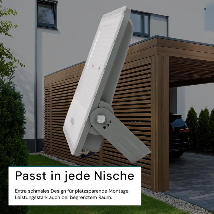 Produktbild Luxula LED-Fluter, EEK: E, 300W, 37500lm, 4000K, IP65, grau (37500 lm, IP65)