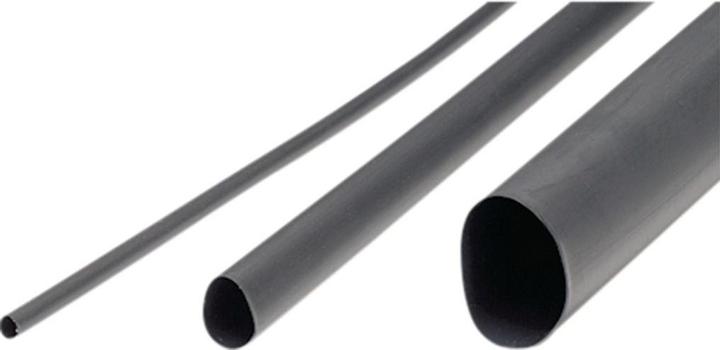 RND Components Gaines thermorétractables 2:1, 2.3... 4.5mm, noir, polyoléfine, 10m (1 x)
