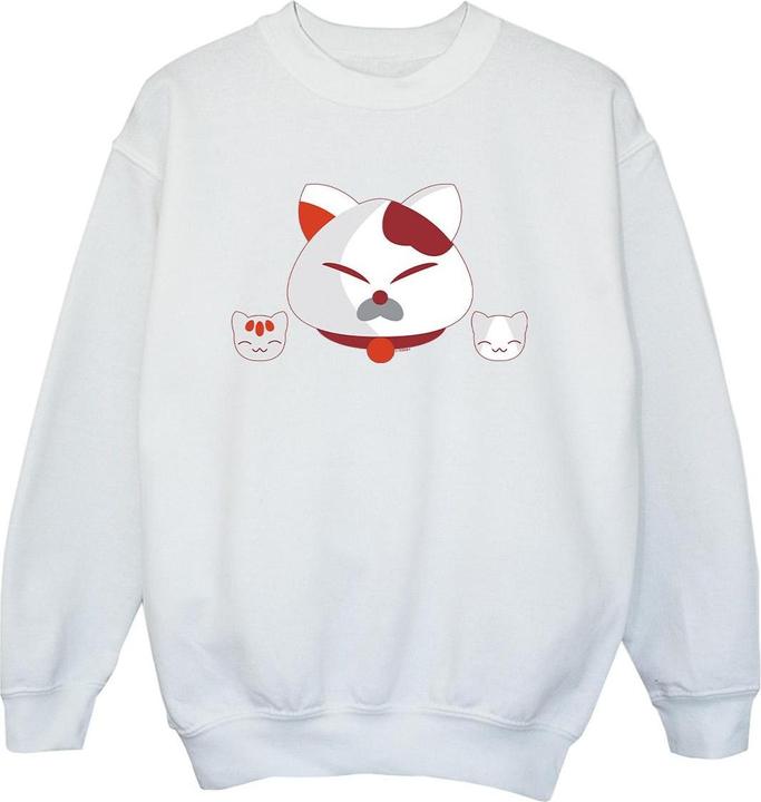 Actual product image Disney Boys Big Hero 6 Baymax Kitten Heads Sweatshirt (104)