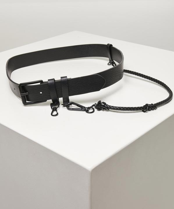 Image du produit Urban Classics Ceinture en cuir d'imitation avec porte-clés (S, M)
