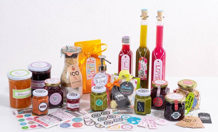 Produktbild HERMA Geschenkanhänger Black and White (6x)