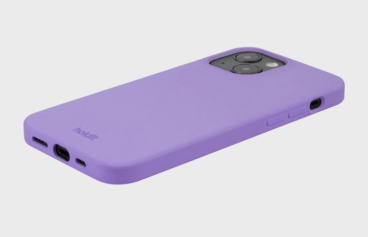 Actual product image Holdit Phone Case Silicone Violet (Apple iPhone 13)
