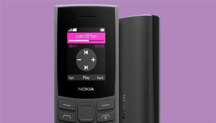Actual product image Nokia 105 4G 2nd Edition (1.80")