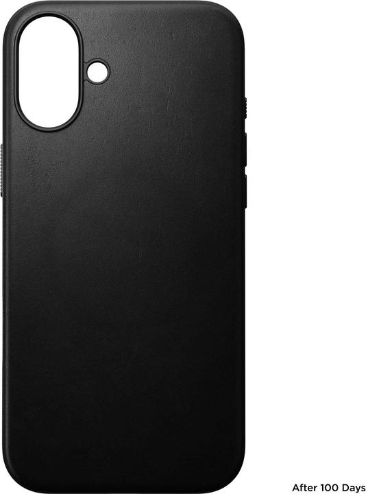 Immagine prodotto Nomad Custodia moderna in pelle per iPhone 16 Plus nero (Apple iPhone 16 Plus)