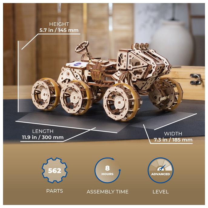 Thumbnail - Ugears 70206 Manned Mars Rover - Manned Mars Rover