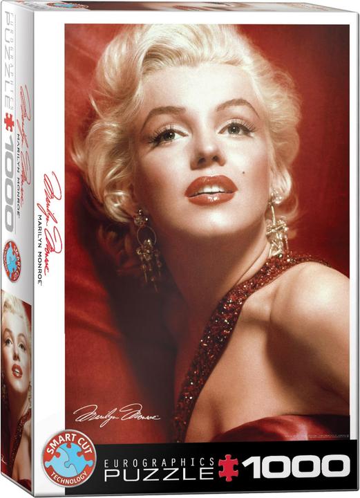 Immagine prodotto Eurographics Ritratto di Marilyn Monroe in rosso (1000 pezzi)