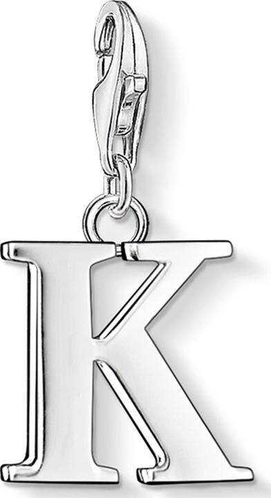 Produktbild Thomas Sabo Charm-Anhänger Buchstabe K (Silber)