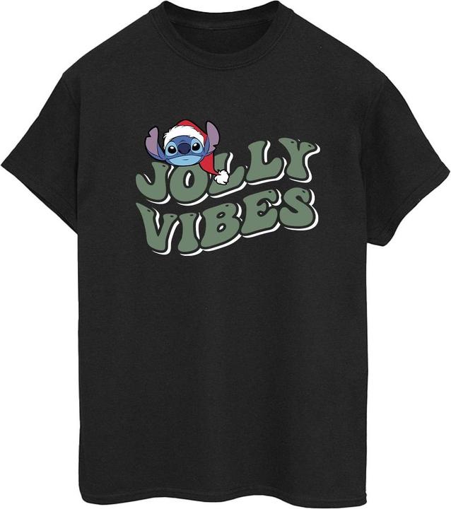 Immagine prodotto Disney Lilo & Stitch Jolly Chilling Vibes Maglietta Ampia Donna (4XL)