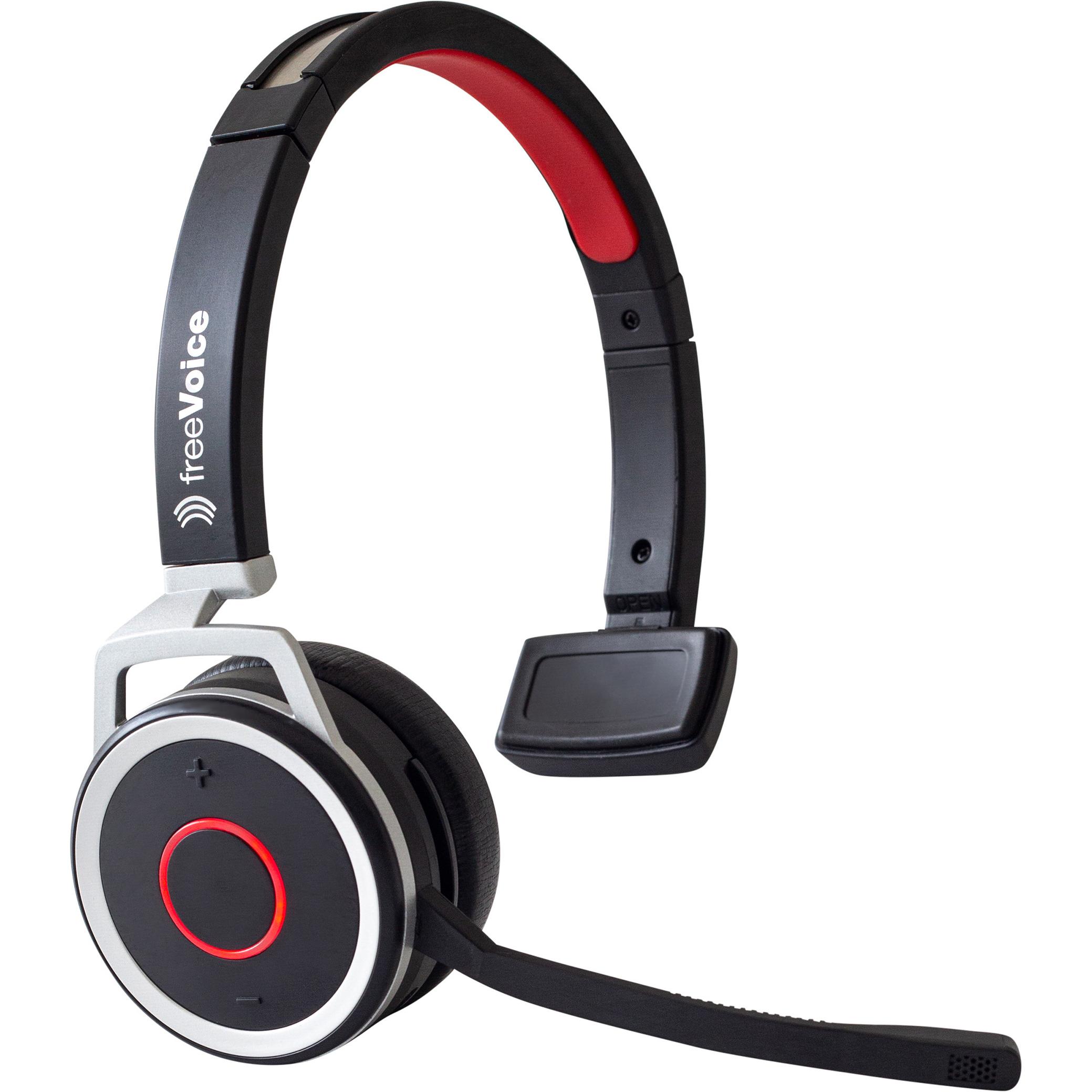 Thumbnail - FreeVoice Space Mono NC (Kabellos, USB-A), Office Headset, Schwarz
