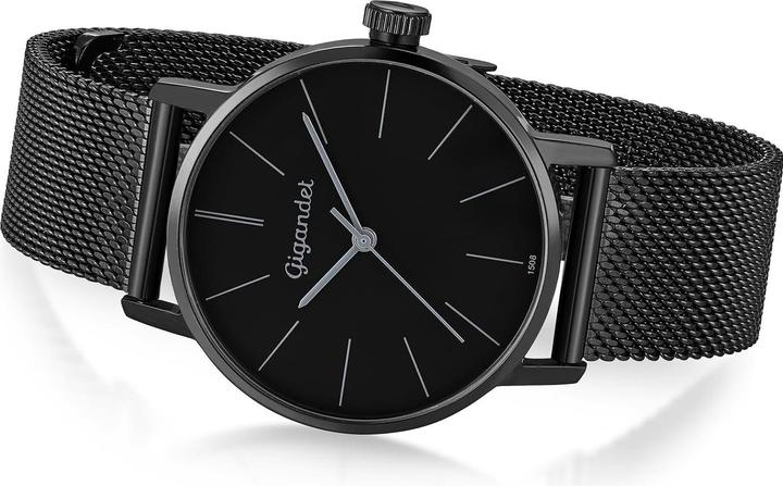 Produktbild Gigandet Elegantes analoges Quarzwerk mit Edelstahlarmband und wasserdichtem Gehäuse (Analoguhr)