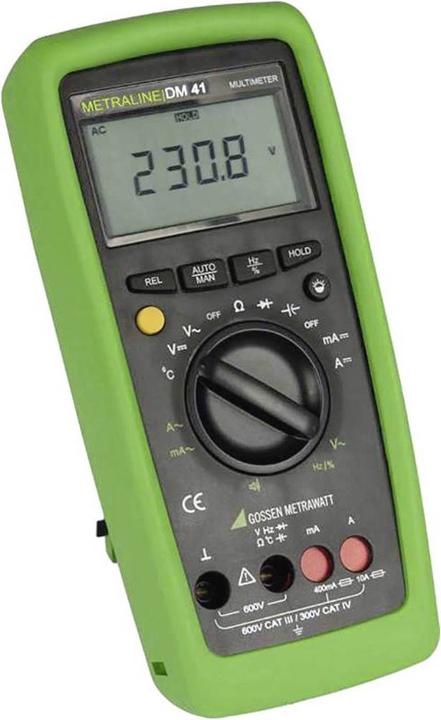 Produktbild Gossen Hand Multimeter METRALINE DM 41 (CAT III 600V, CAT IV 300V)