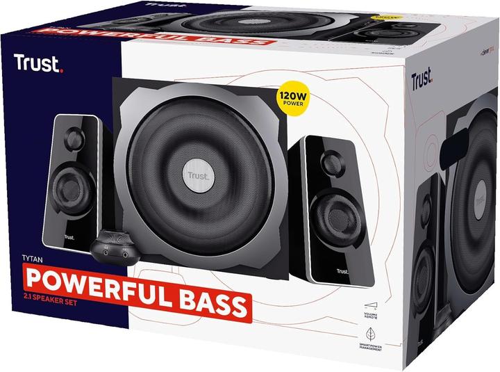 Immagine prodotto Trust Altoparlante|P.M.P.O. 120 Watt|Nero|19019
