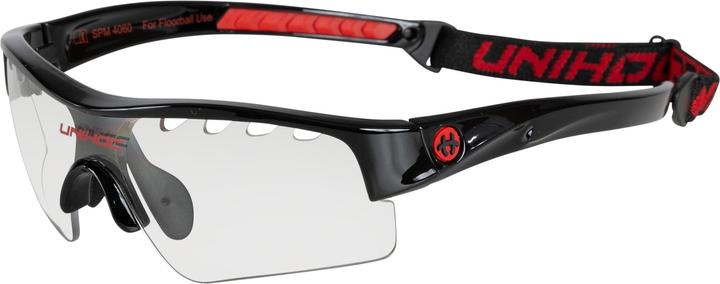 Actual product image Unihoc Victory schwarz/rot Kids Schutzbrille