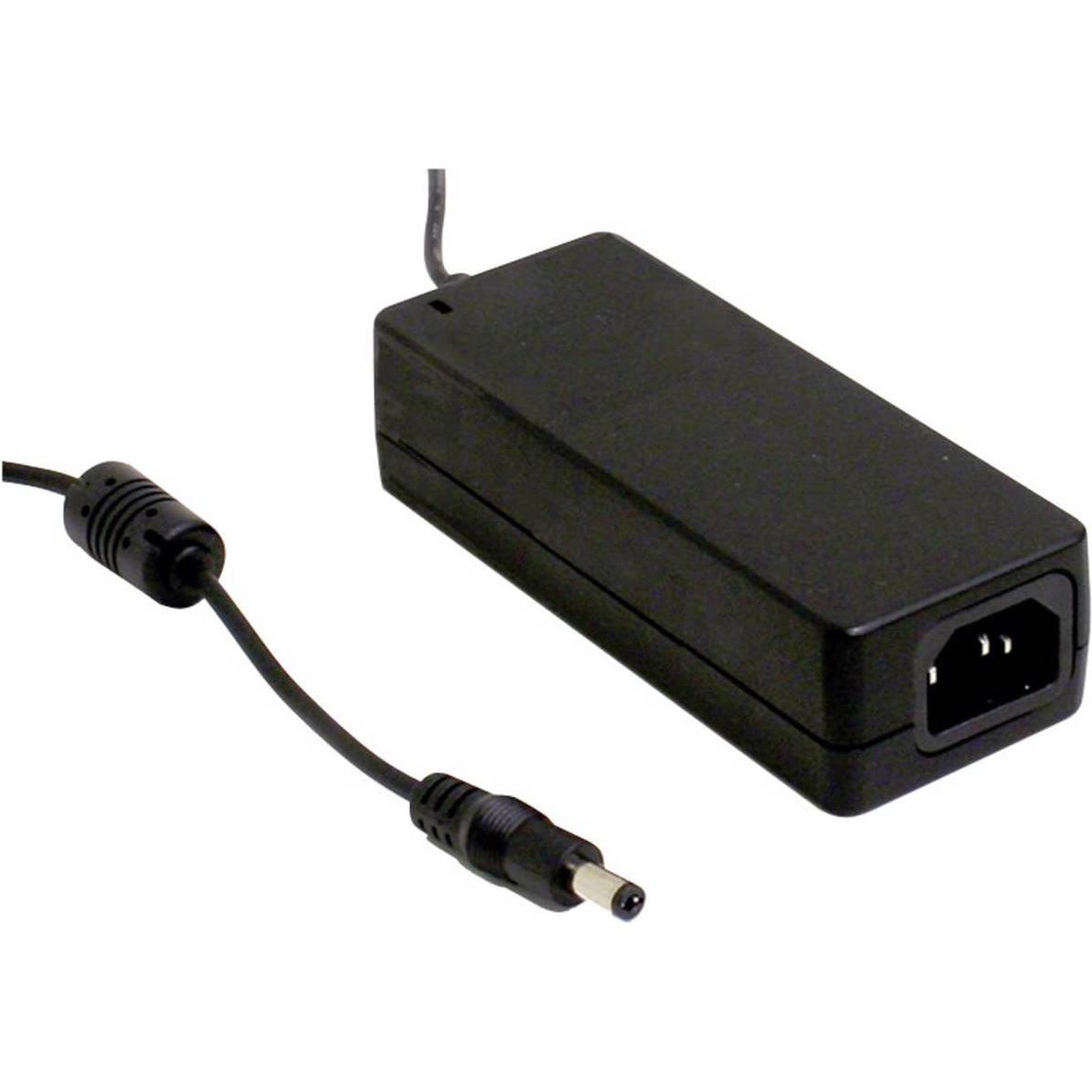 MeanWell Power Adapter Desktop ErP Medical (60 W), Notebook Netzteil