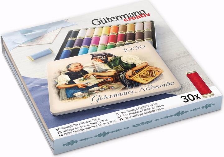 Image du produit Gütermann Boîte nostalgie (100 m)