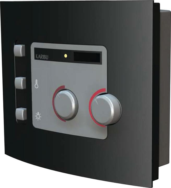 Actual product image Karibu Tonja without roof rim (Plug & Play 3,6 KW - Bio external control)