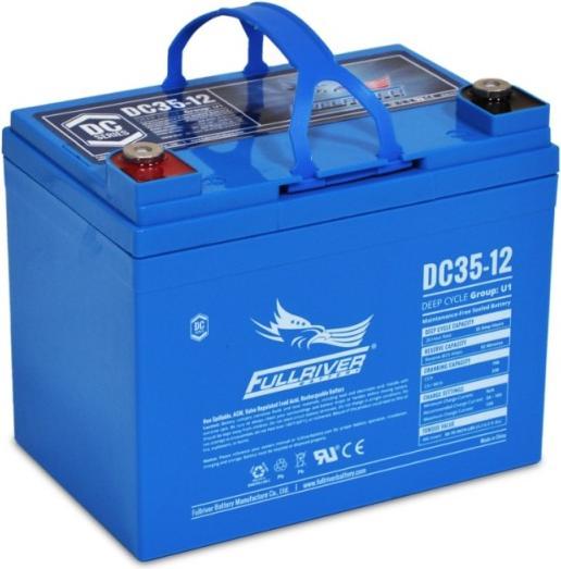 Produktbild Fullriver AGM-Batterie DC35-12 (12 V, 35 Ah)