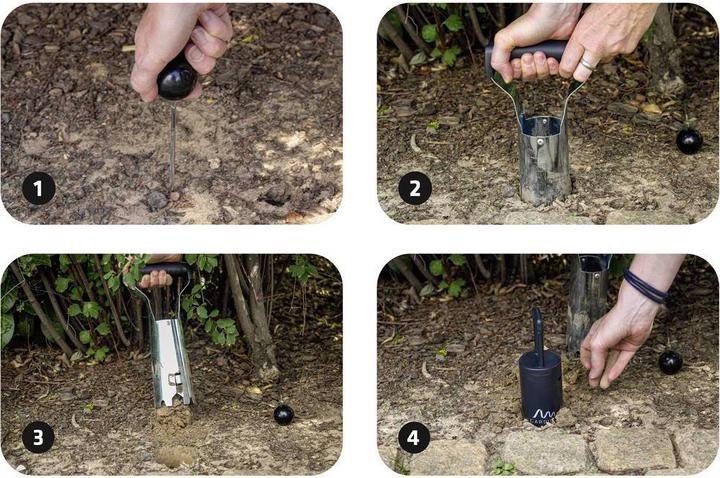 Produktbild Gardigo Wühlmausfalle All In 4er Set