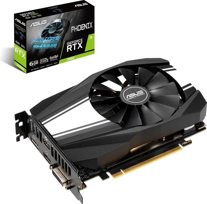 Actual product image ASUS GeForce RTX 2060 Phoenix 6G (6 GB)
