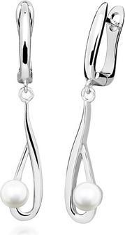 Produktbild JVD - Elegant silver earrings with real pearls SVLE0738SH8P100