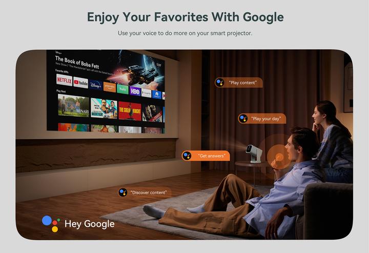 Actual product image Wanbo Cube 1 - Alpine White (350 lm, 1.2:1)