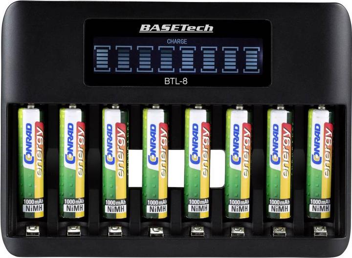 Produktbild Basetech BTL-8 (1 Stk., Ladegerät ohne Akku)