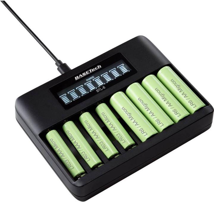 Produktbild Basetech BTL-8 (1 Stk., Ladegerät ohne Akku)