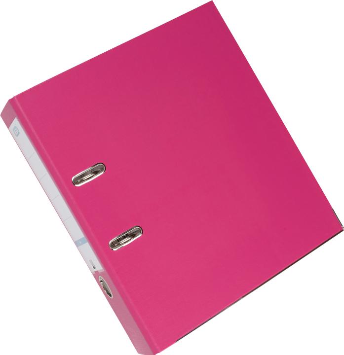 Produktbild Elba Mappe smart pro, Rückenbreite: 80 mm, rosa DIN A4, Umschlag außen PP / innen Papier, transparent (A4, 80 mm, 1 Stück)