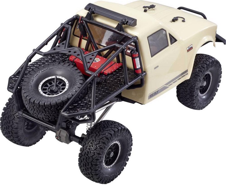 Actual product image Reely RC model car Free Men Extreme Brushed 1:10 electric crawler all-wheel drive (4) 100% RtR 2.4 GHz ink