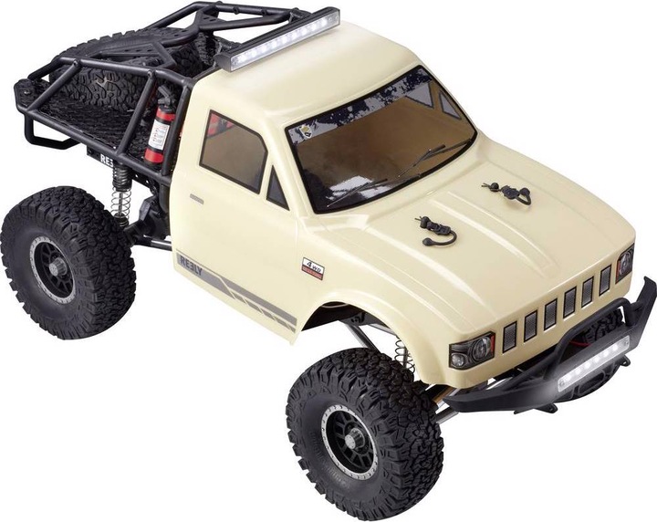 Actual product image Reely RC model car Free Men Extreme Brushed 1:10 electric crawler all-wheel drive (4) 100% RtR 2.4 GHz ink