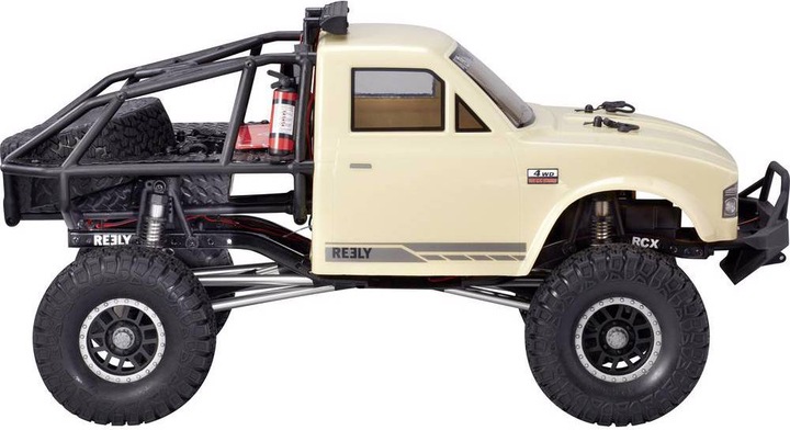 Actual product image Reely RC model car Free Men Extreme Brushed 1:10 electric crawler all-wheel drive (4) 100% RtR 2.4 GHz ink