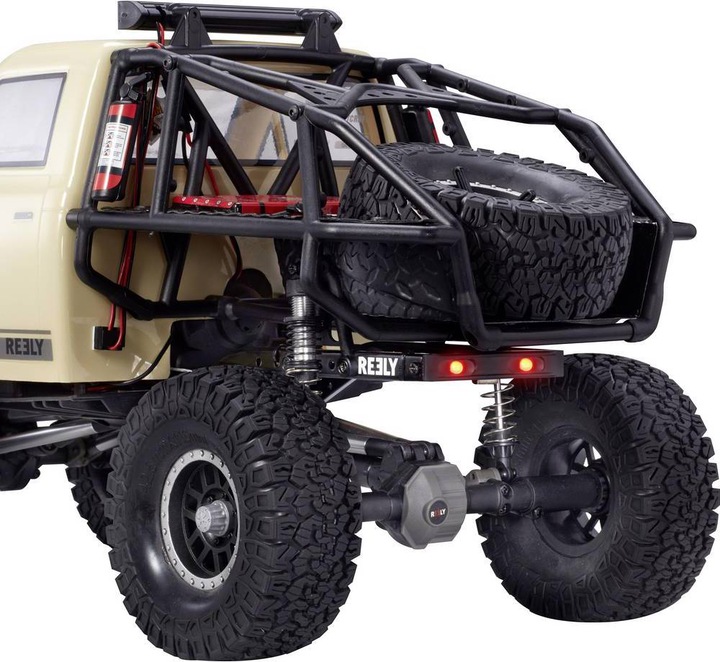 Actual product image Reely RC model car Free Men Extreme Brushed 1:10 electric crawler all-wheel drive (4) 100% RtR 2.4 GHz ink